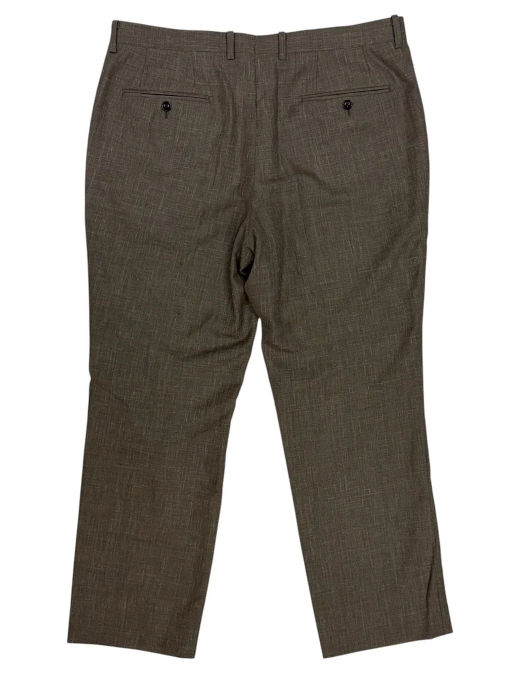 Spier & Mackay Pants Mens 36 Brown Ellis Trousers Wool Linen Silk Contemporary
